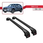 Barres de toit ace - 2 railing porte - bagages pour bmw x1 f48 2016 - 2022 - noir