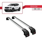 Barres de toit ace - 2 railing porte - bagages de voiture pour volvo xc40 2018 - 2024 - gris Barres de toit ace - 2 railing porte - bagages de voiture pour volvo xc40 2018 - 2024 - gris