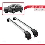 Compatible avec suzuki sx4 s - cross 4 (jy) 2022 - 2026 ace - 2 barres de toit railing porte - bagages ...