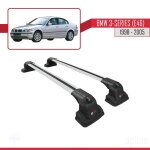 Barres de toit - ace - 3 - compatible bmw s�rie 3 (e46) - aluminium - 2 barres - charge < 300 kg