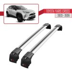 Barres de toit - apline - ace - 2 - aluminium - compatible toyota yaris cross 2023 - 2026 - gris