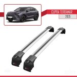 Barres de toit - cupra - terramar 2025 - aluminium - 2 barres - gris