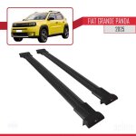 Compatible avec fiat grande panda 2025 - 2026 fly model barres de toit railing porte - bagages de voiture ...