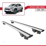 Compatible avec toyota yaris cross 2020 - 2026 hook model barres de toit railing porte - bagages de voiture ...
