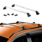 Barres de toit transversales pour ford s - max 2015 - 2025 alu gris argent� 2x abe