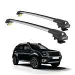 Barres de toit turtle air - 1 dacia duster hs 2014 2015 2016 2017 (suv) argent