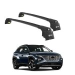 Barres de toit turtle air - 2 hyundai tucson nx4 2022 2023 2024 (suv) noir