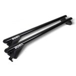 Barres de toit universelles - owen 3. 0 - noir - aluminium - 135 cm - rails fermés ou intégrés Barres de toit universelles - owen 3. 0 - noir - aluminium - 135 cm - rails fermés ou intégrés