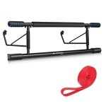 Barre de traction murale pliable mobiclinic elastiques inclus max 200 kg fer et eva installation sans ... Barre de traction murale pliable mobiclinic elastiques inclus max 200 kg fer et eva installation sans ...