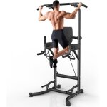 Barre de traction multifonctionnel - power tower - station de musculation avec barre de traction - pull ...