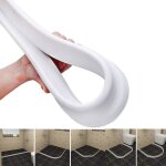 Barrire de douche pliable et systme de rtention pour barrage deau et maintient leau  lintrieur du ...