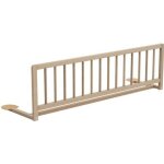At4 - barrière de lit enfant essentiel en bois hêtre brut - taille unique At4 - barrière de lit enfant essentiel en bois hêtre brut - taille unique