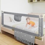 Barrire de lit bb anti - chute - mipan - rglables protection  double verrouillage conception de ...