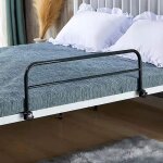 Barrière de lit pour personnes âgées barre dappui de sécurité de 80 * 30 cm de couleur noire Barrière de lit pour personnes âgées barre dappui de sécurité de 80 * 30 cm de couleur noire