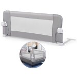 Barrière de lit pliable pour bébé / enfant costway - housse en oxford détachable - sangle en y supplémentaire ... Barrière de lit pliable pour bébé / enfant costway - housse en oxford détachable - sangle en y supplémentaire ...