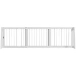 Barrière de sécurité - pawhut - pour chien barrière de protection à 3 panneaux rétractable 71 - 190 cm ... Barrière de sécurité - pawhut - pour chien barrière de protection à 3 panneaux rétractable 71 - 190 cm ...