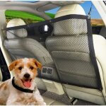 Barri�re de voiture pour chienfilet de s�paration extensibleaccessoires de voiture pour animaux de compagnie ...