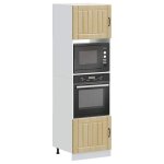 Prix bas - armoires de four - lot de 2 - kalmar chne sonoma bois dingnierie - meuble de cuisine @byj9285735 ...