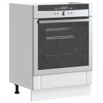Prix bas - armoire  four lucca blanc bois dingnierie - meuble de cuisine @byj3352594