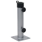 Prix bas - base de parasol - dalle de parasol - sym new - pour mât Ø38 / 48 mm argenté acier ?240997422852) ... Prix bas - base de parasol - dalle de parasol - sym new - pour mât Ø38 / 48 mm argenté acier ?240997422852) ...