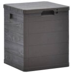 Prix bas - bo�te de rangement de jardin - grand volume - 90 l marron ?481084902263)