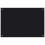 Prix bas - dosseret de cuisine - crdence de cuisine - noir 90x60 cm verre tremp ?737544500760)