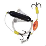 Bas de ligne black cat worm river rig 2m