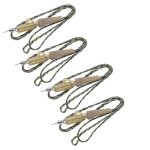 Bas de ligne leadcore pour carpes rempla�ables camo leadcore pour p�che combinaison avec clip en caoutchouc ...