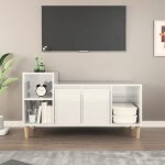 Prix bas - meuble tv / télévision / hi - fi - blanc brillant 100x35x55 cm bois dingénierie ?379153529159) ... Prix bas - meuble tv / télévision / hi - fi - blanc brillant 100x35x55 cm bois dingénierie ?379153529159) ...