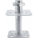 Base de la colonne de rgulation avec filetage psr80 80x80x250x4. 0 (1)
