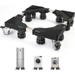 Base r�glable multifonction furpaw avec 4 roues mobiles - support pour lave - linge et r�frig�rateur ...