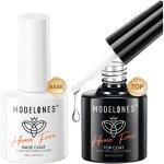 Base et top coat vernis semi permanent sans hema 2 x 10ml top et base coat semi permanent soak off uv ... Base et top coat vernis semi permanent sans hema 2 x 10ml top et base coat semi permanent soak off uv ...