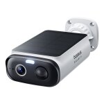 Baseus security s1 lite cam�ra de s�curit� solaire cam�ra ext�rieure sans fil alimentation continue r�solution ...