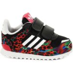 Basket adidas zx 700 cf i junior noir  motif - adidas originals - enfant - scratch - textile