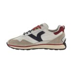 Basket basse cuir victoria root washed - cr�me