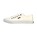 Basket basse � lacets le temps des cerises enjoy - mono blanc