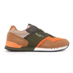 Baskets basses london park avec lacets semelle colore enfant pepe jeans