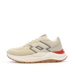 Baskets beige / blanche homme lotto twenty6