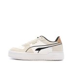 Baskets blanc / beige / noir femme puma pro tweak