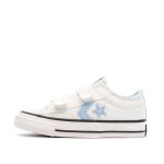 Baskets blanc / bleu gar�on converse star player easy