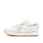 Baskets blanc / gris femme reebok glide ripple double 100074208