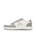 Baskets blanc / gris garon kappa malone lace