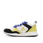 Baskets blanc / noir / jaune gar�on le coq sportif r500
