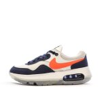 Baskets blanc / noir / orange garon nike air max