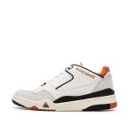 Baskets blanc / orange homme le coq sportif dynactif t1000