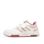 Baskets blanc / rose fille adidas tensaur sport minnie