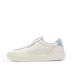 Baskets blanches / bleu femme tommy hilfiger cupsole sneaker