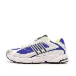 Baskets blanches / bleu homme adidas response
