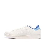 Baskets blanches / bleu homme adidas stan smith id3115