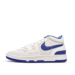 Baskets blanches / bleu homme nike attack